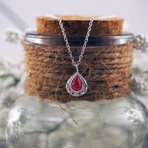 Pear Necklace with Opal
, NWT